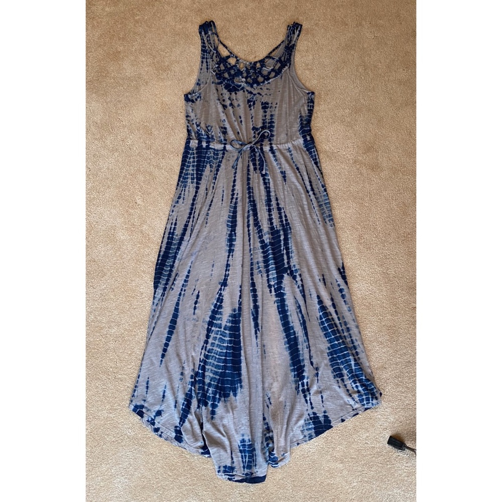 Tie-Dye DKNY Maxi Dress